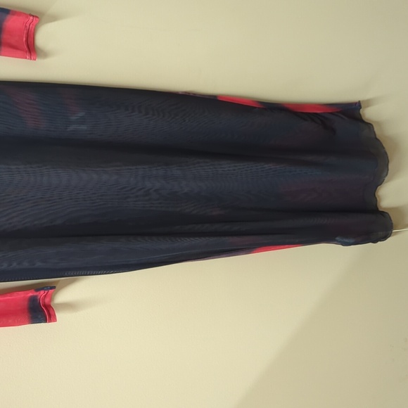 Translucent Mesh Dress - Picture 4 of 6